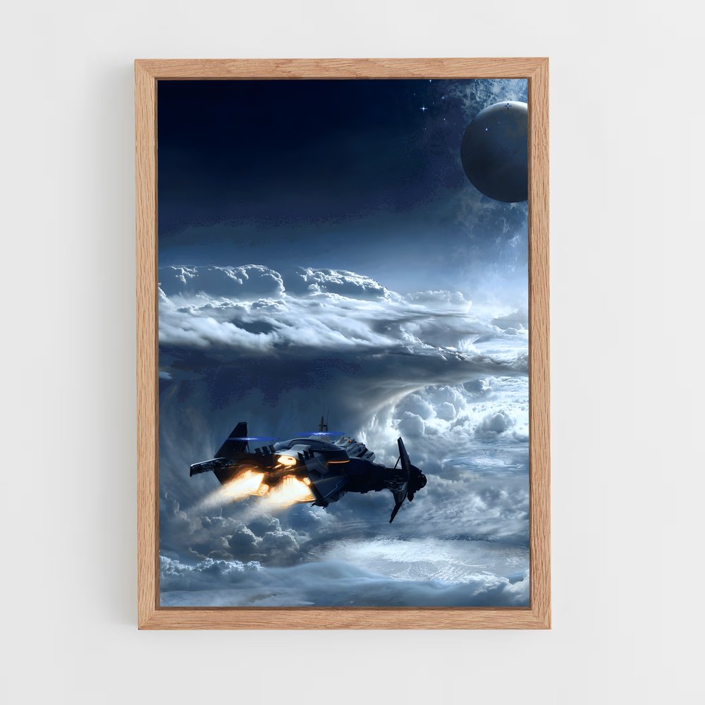 Poster Station Céleste – affiche Star Citizen (vue 4)